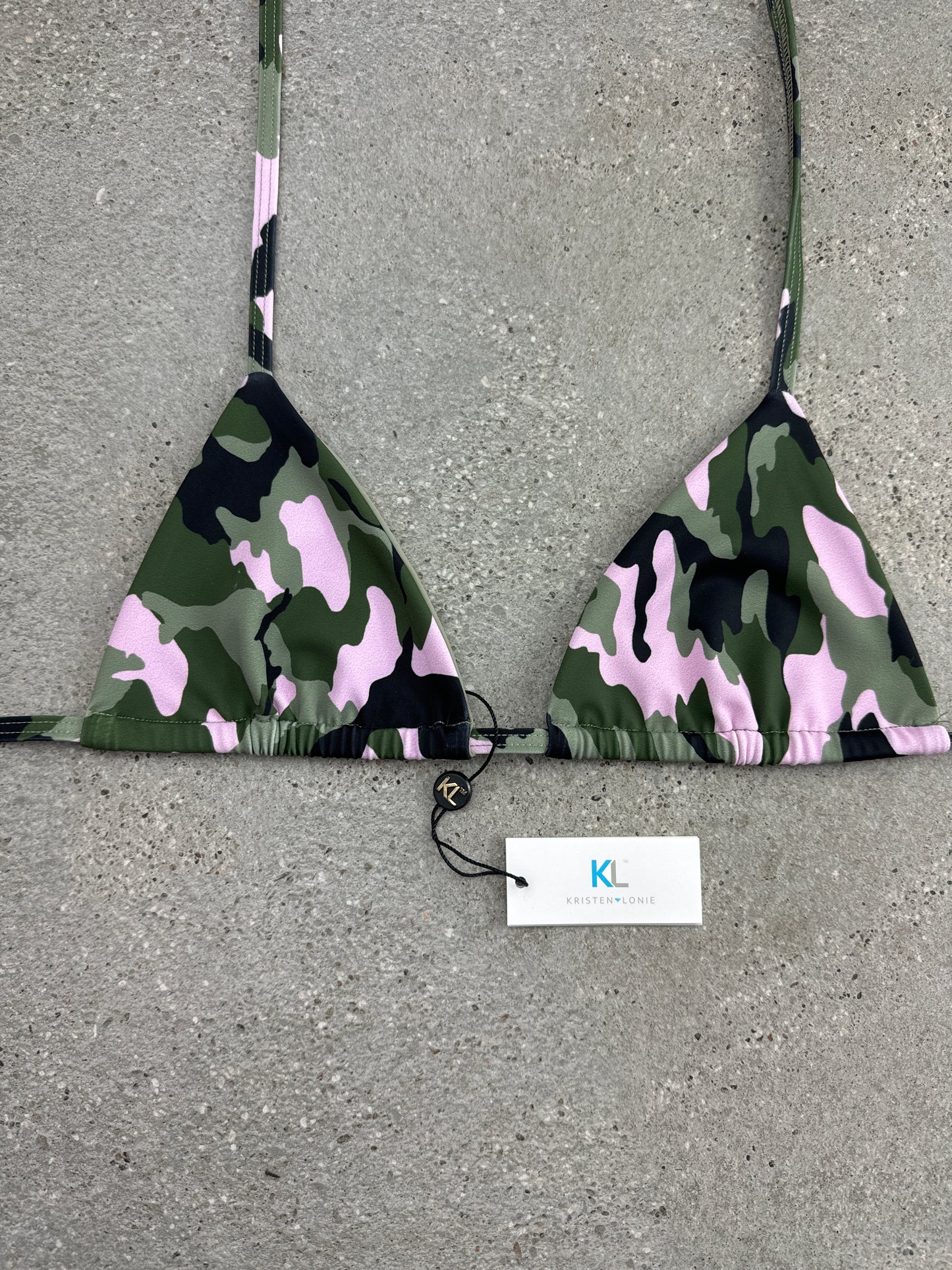 Camo Queen Bikini Top