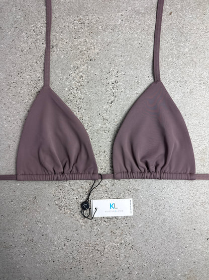 Mocha Bikini Top