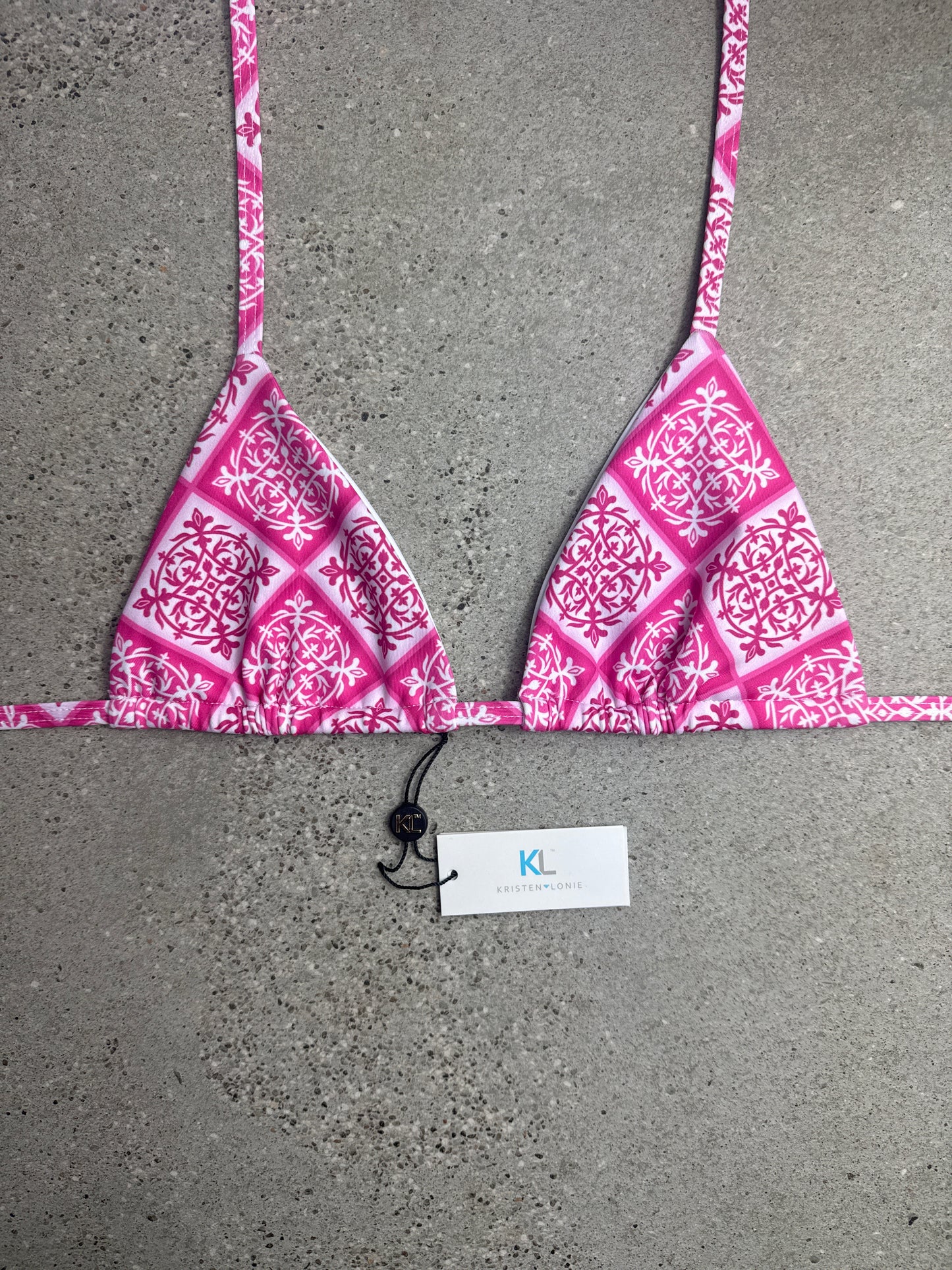 Bandana (Pink) Bikini Top