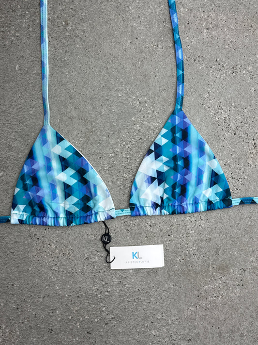 Emerald Aztec Bikini Top