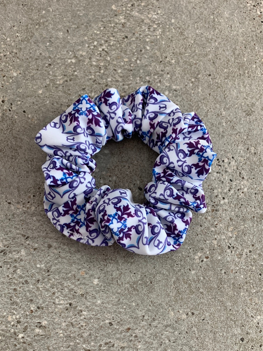 Purple Kaleido Scrunchie