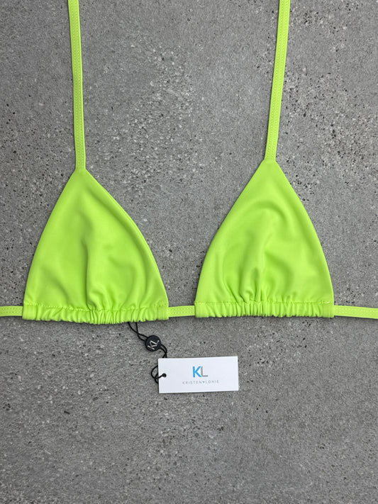 Lime Bikini Top