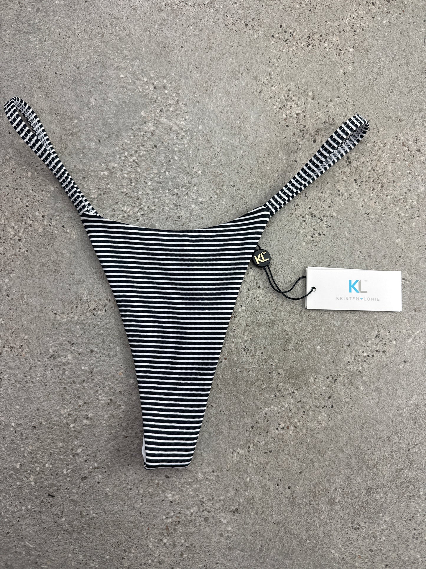 Coastal Stripe Bikini Bottom