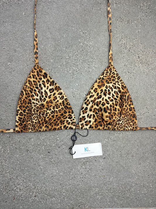 Golden leopard Top