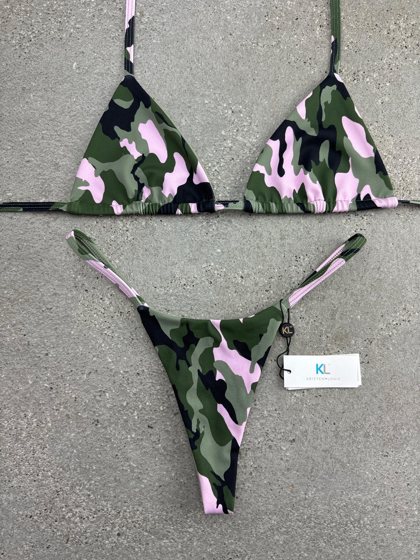 Camo Queen Bikini Top