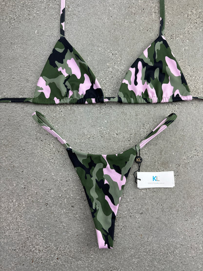 Camo Queen Bikini Top