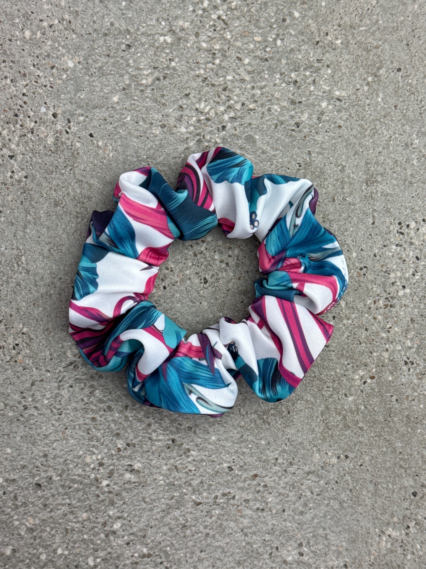 Tulum Escape (Turquoise) Scrunchie