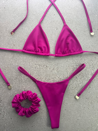 Bougainvillea Bikini Top