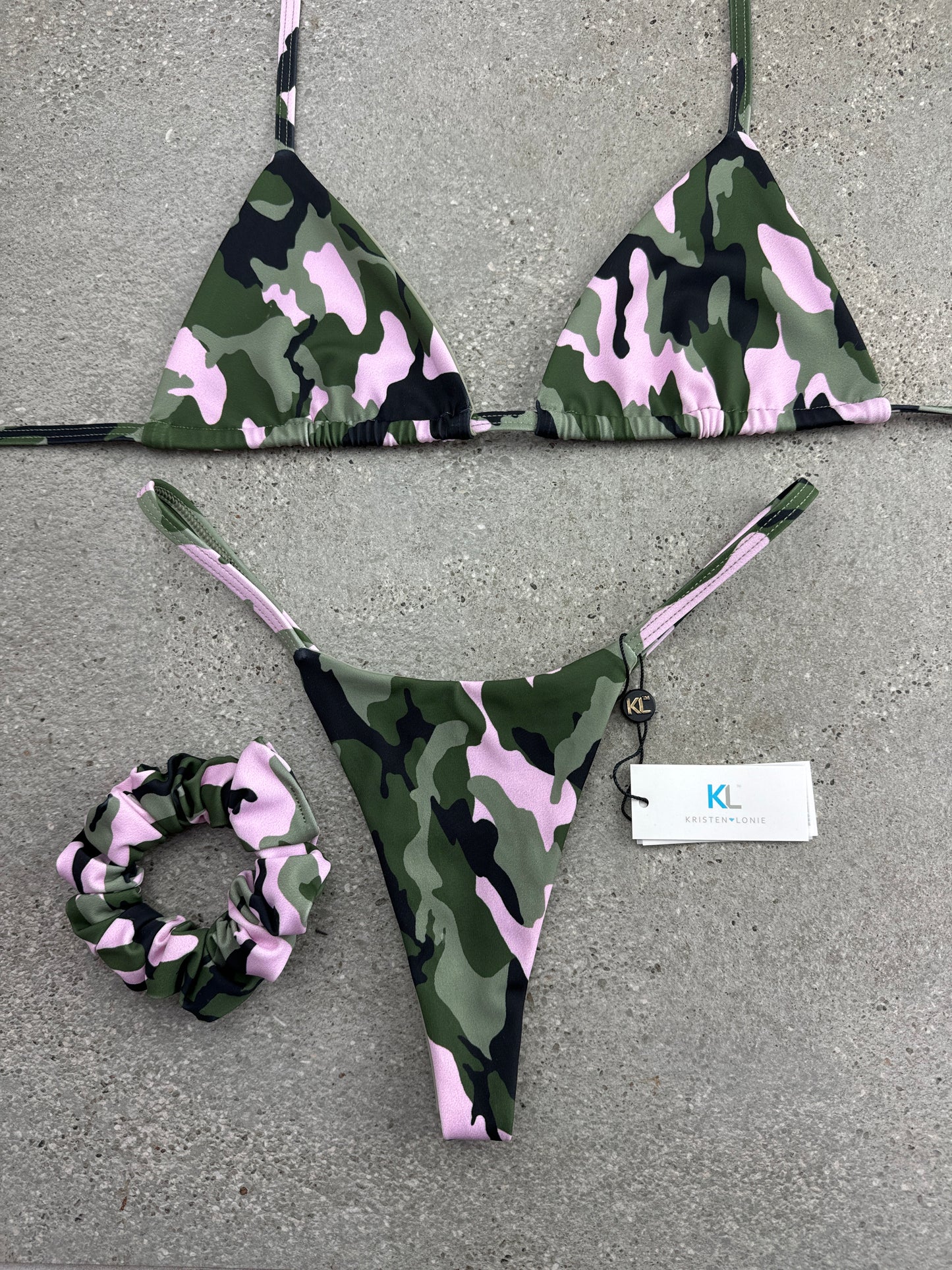 Camo Queen Bikini Top