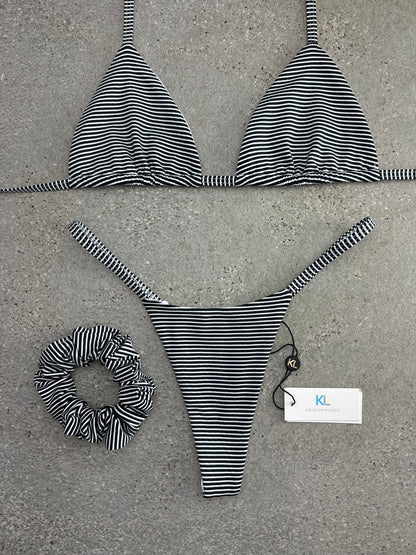 Coastal Stripe Bikini Top