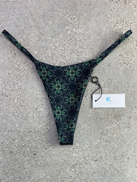 Green Kaleido Bikini Bottoms