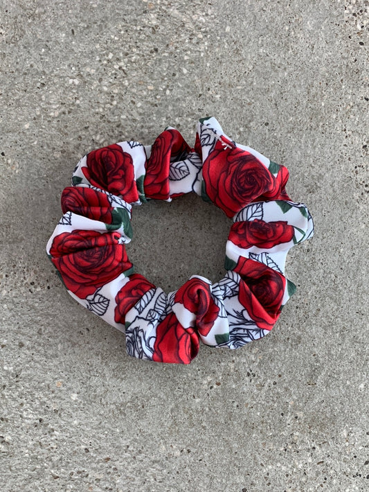 Sultry Rose Scrunchie