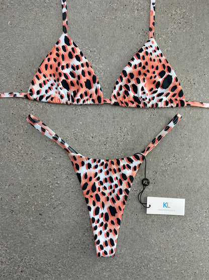 Wild Desire (Orange) Bikini Top