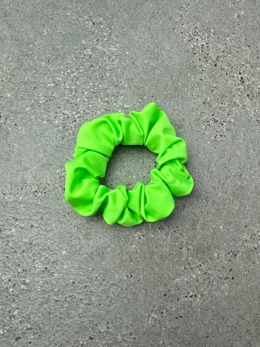 Neon Green Scrunchie