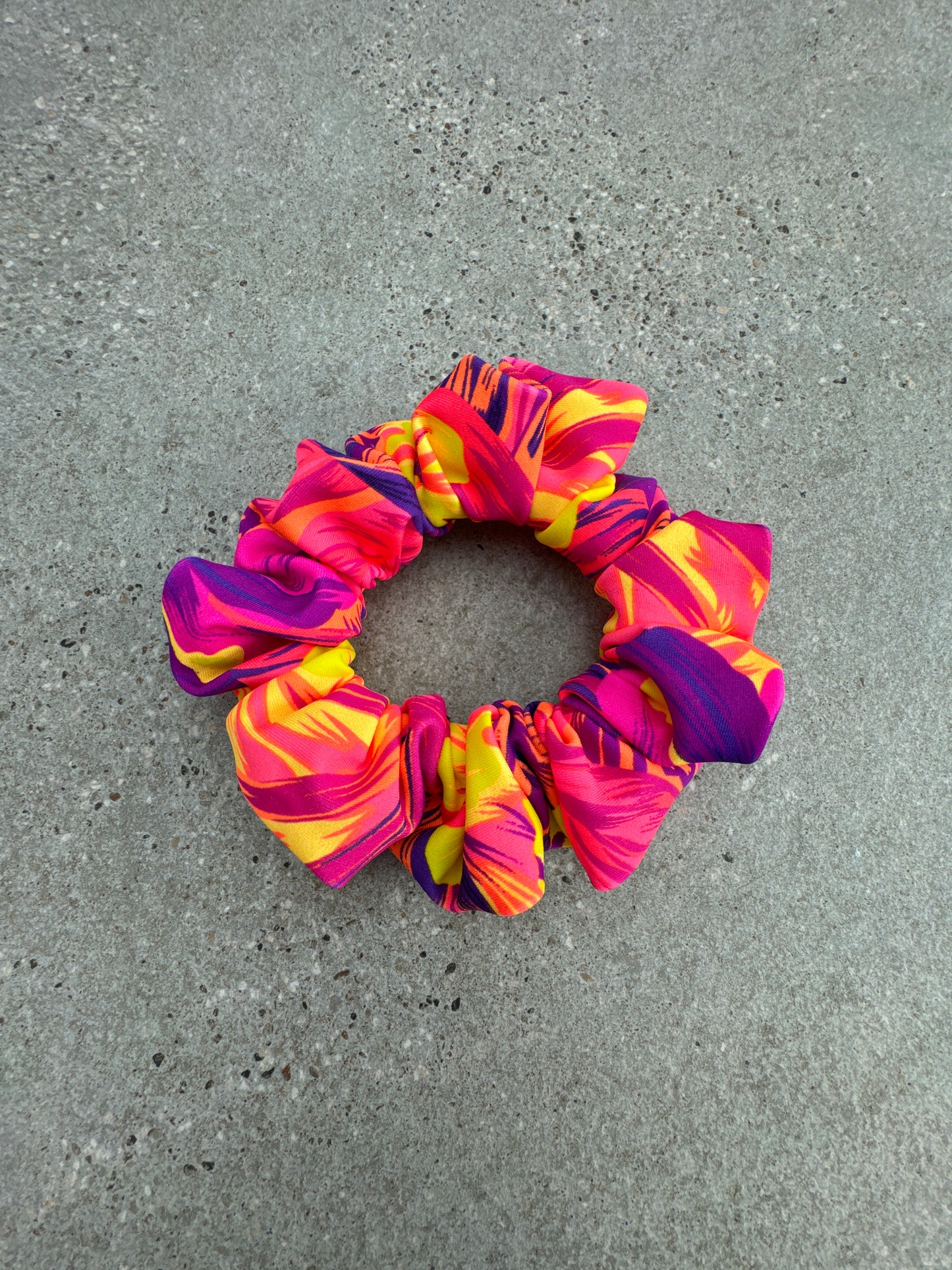 Tequila Sunrise Hair Scrunchie