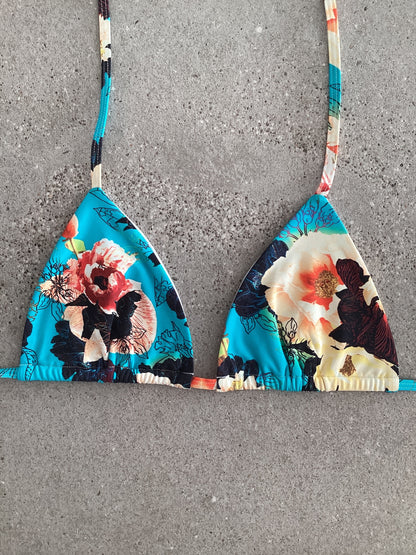 Summer Floral Bikini Top