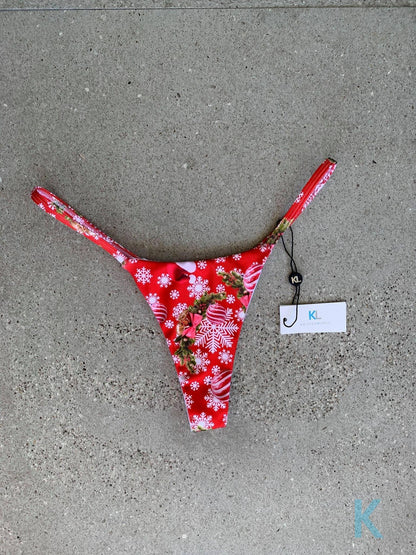 Xmas Bikini Bottom - Kristen Lonie Swimwear