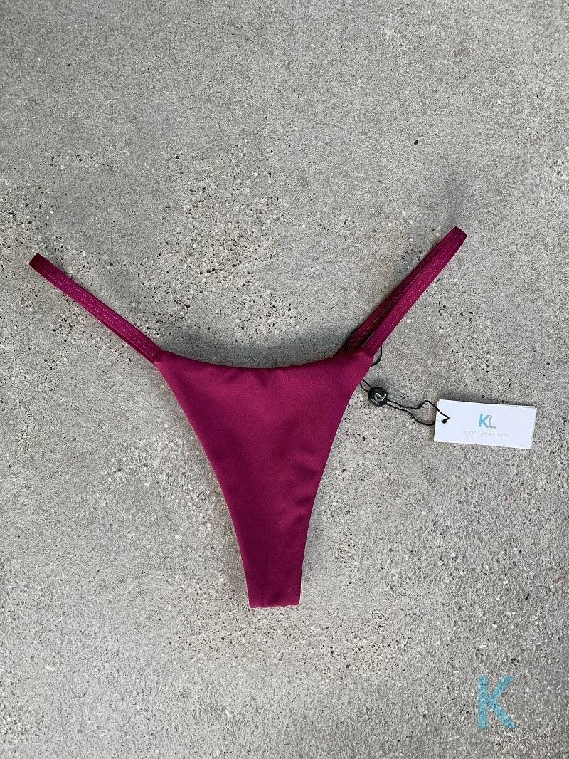 Wild Berry Bikini Bottom - Kristen Lonie Swimwear