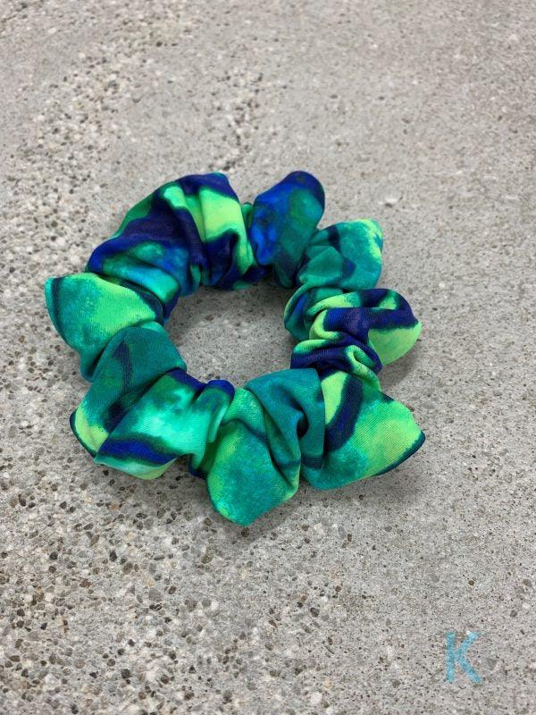 Ocean Green Hair Scrunchie - Kristen Lonie Swimwear