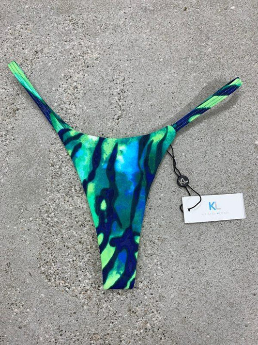 Ocean Green Bikini Bottom - Kristen Lonie Swimwear