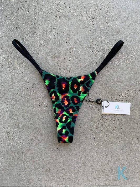 Wild Leopard Bikini Bottom - Kristen Lonie Swimwear