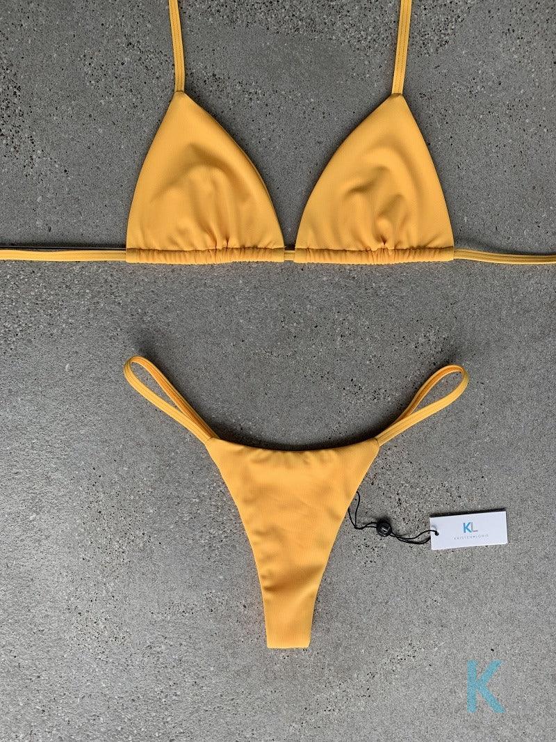 Buttercup Bikini Top - Kristen Lonie Swimwear