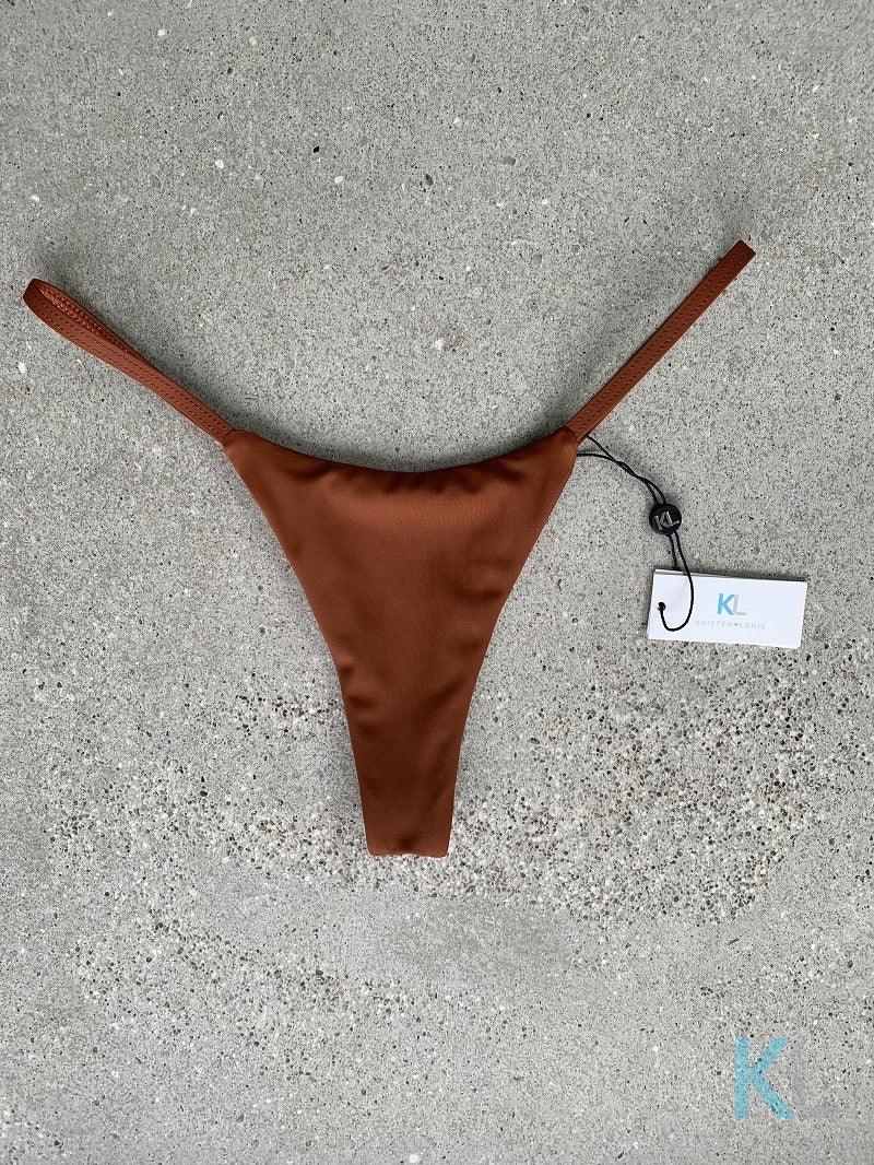 Tan Bikini Bottom - Kristen Lonie Swimwear