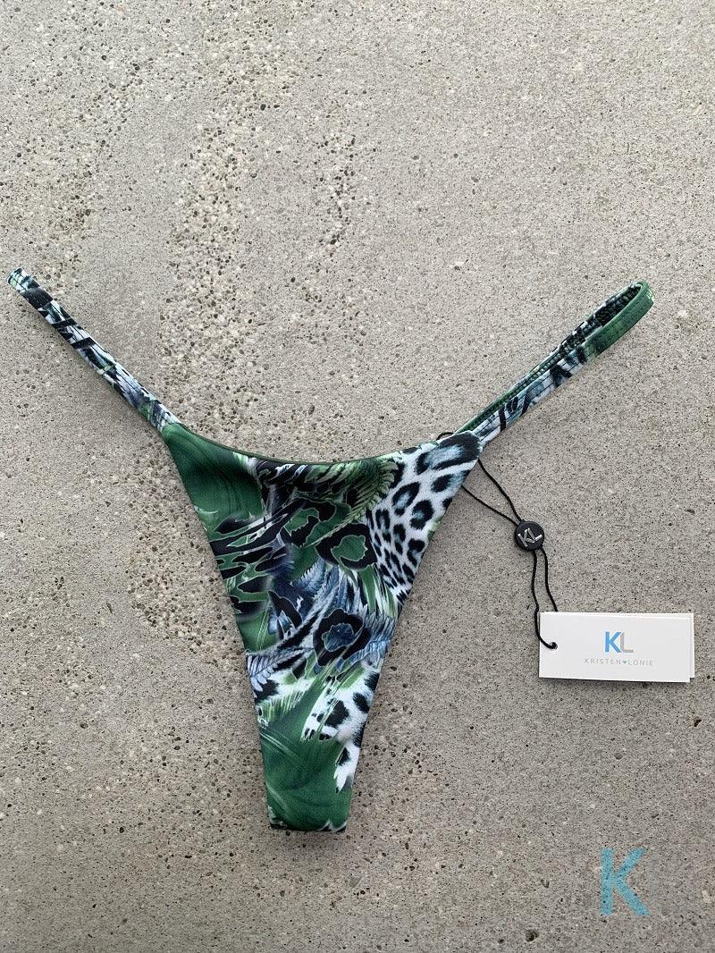 Safari Jungle Bikini Bottom - Kristen Lonie Swimwear