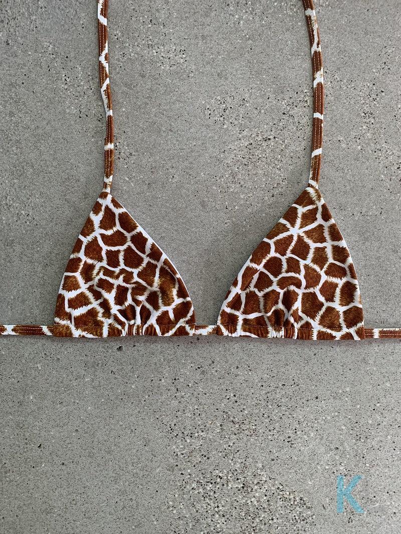 Africa Bikini Top - Kristen Lonie Swimwear