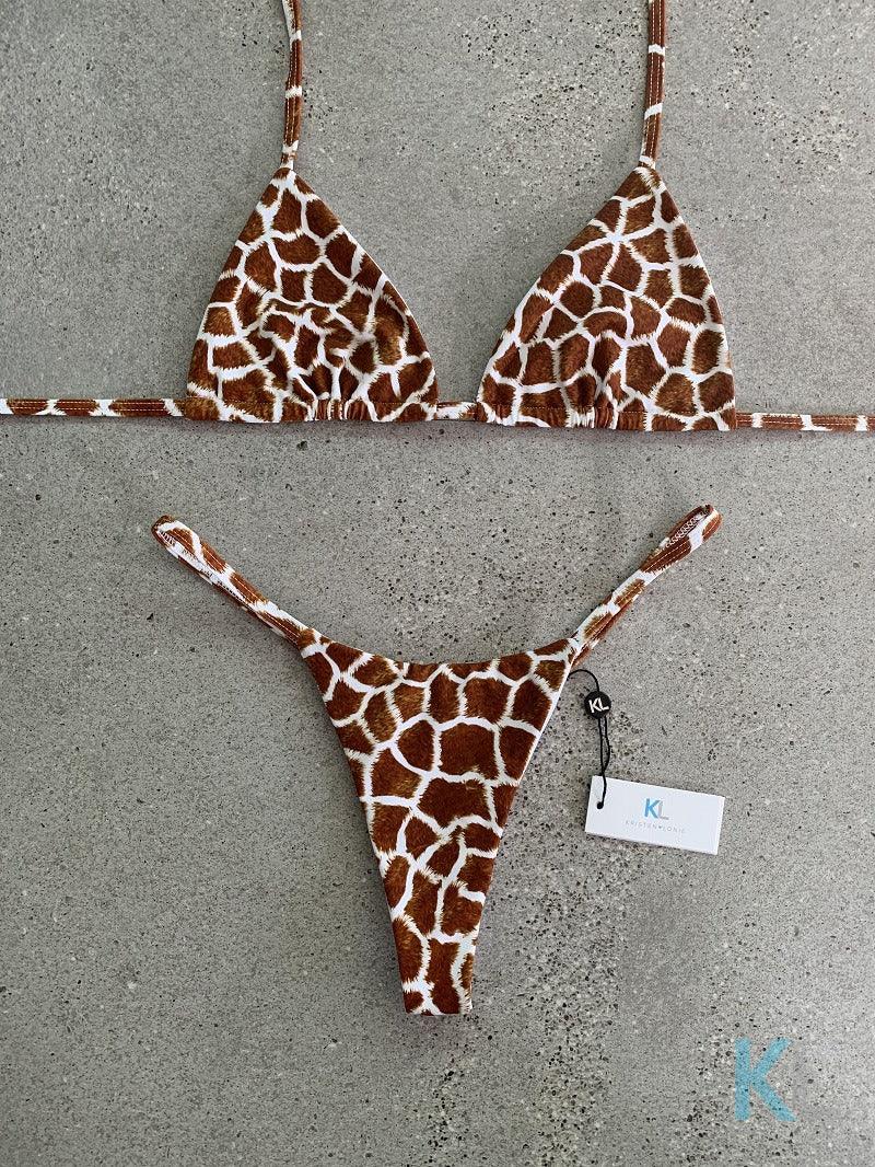 Africa Bikini Top - Kristen Lonie Swimwear