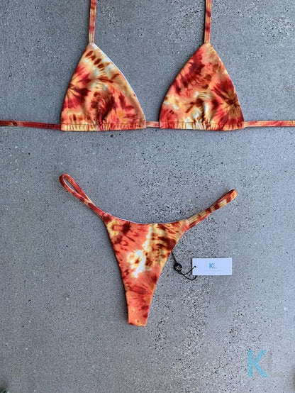 Sunburst Bikini Top - Kristen Lonie Swimwear