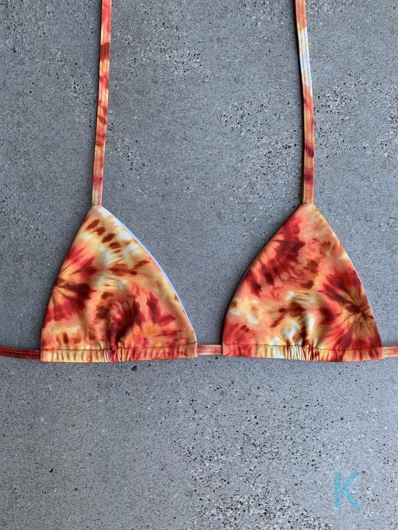 Sunburst Bikini Top - Kristen Lonie Swimwear