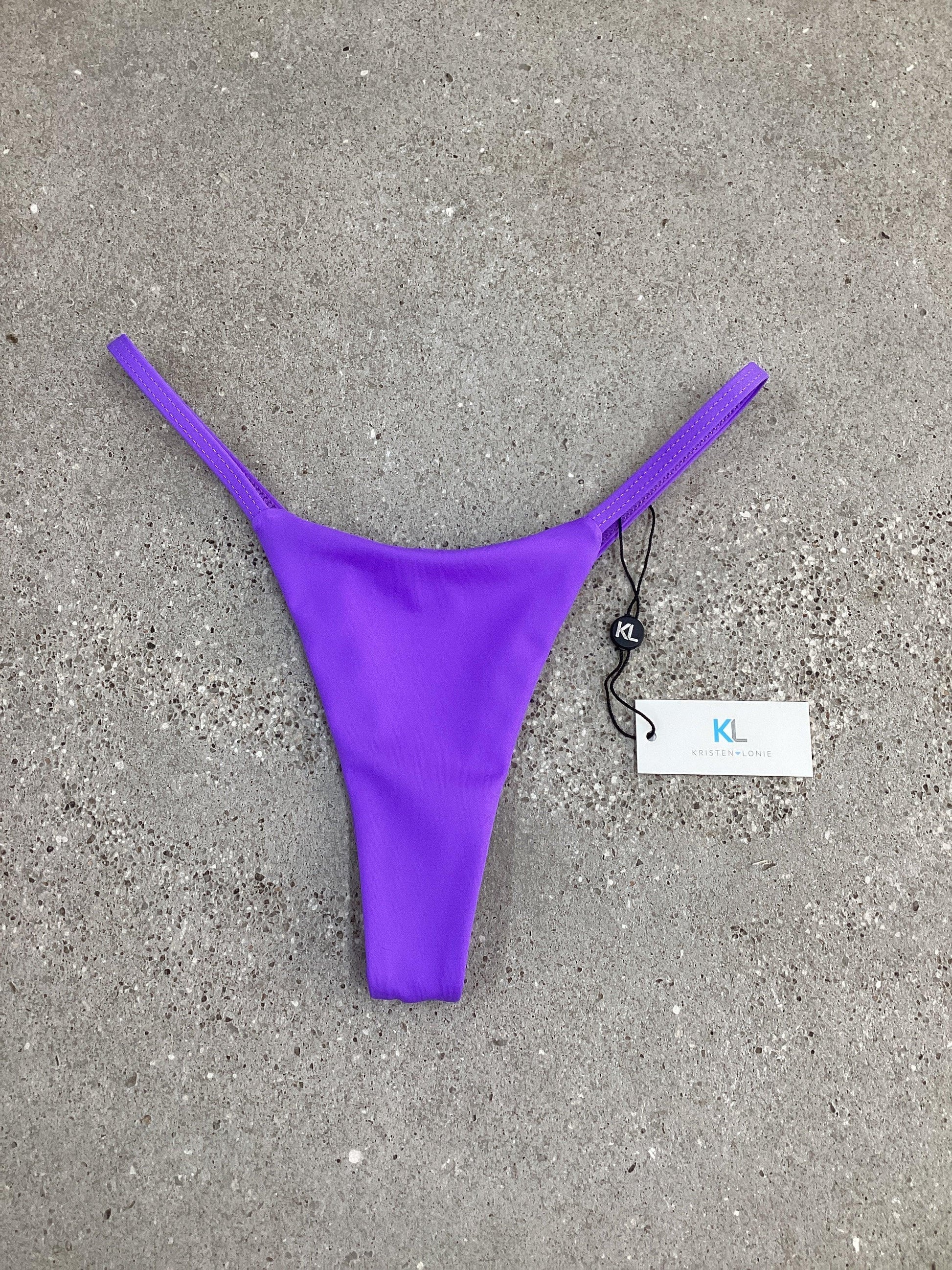 Jacaranda Bikini Bottom - Kristen Lonie Swimwear