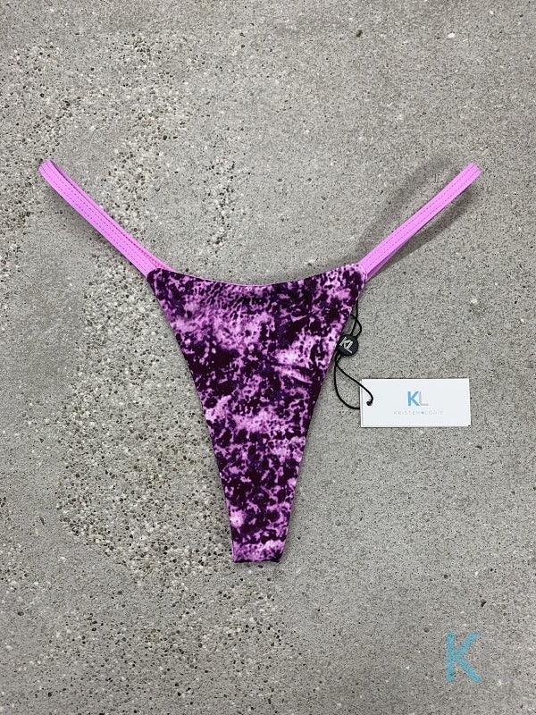 Mottled Sakura Bikini Bottom - Kristen Lonie Swimwear