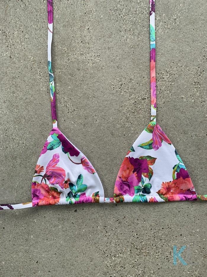 Rose Garden Bikini Top - Kristen Lonie Swimwear