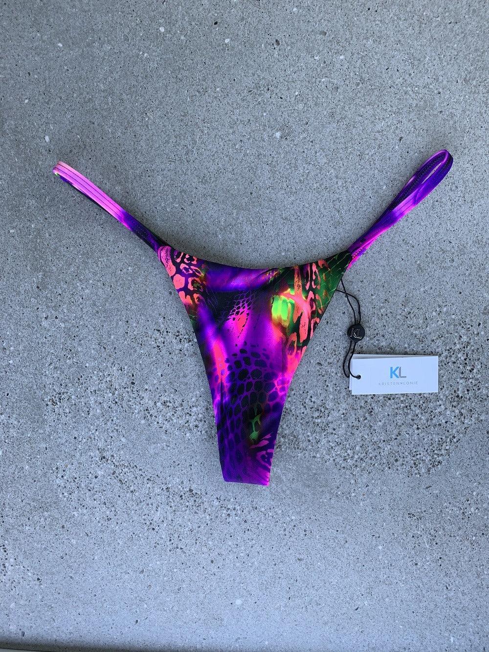 Neon Jungle Bikini Bottom - Kristen Lonie Swimwear
