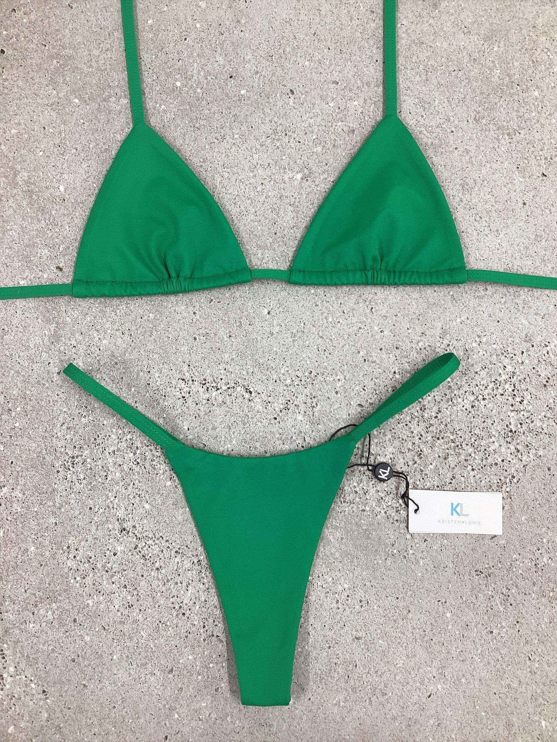 Lucky Clover Bikini Top - Kristen Lonie Swimwear