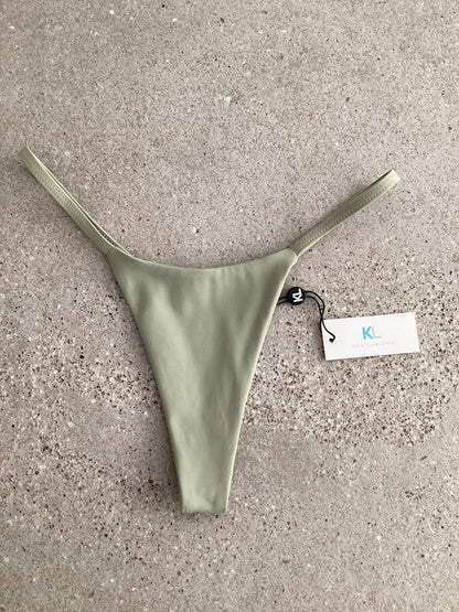 Olive Bikini Bottom - Kristen Lonie Swimwear