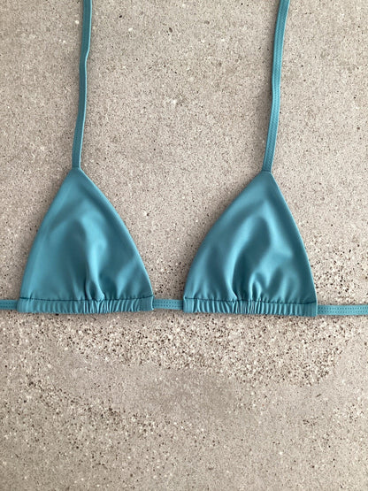 Pistachio Bikini Top - Kristen Lonie Swimwear