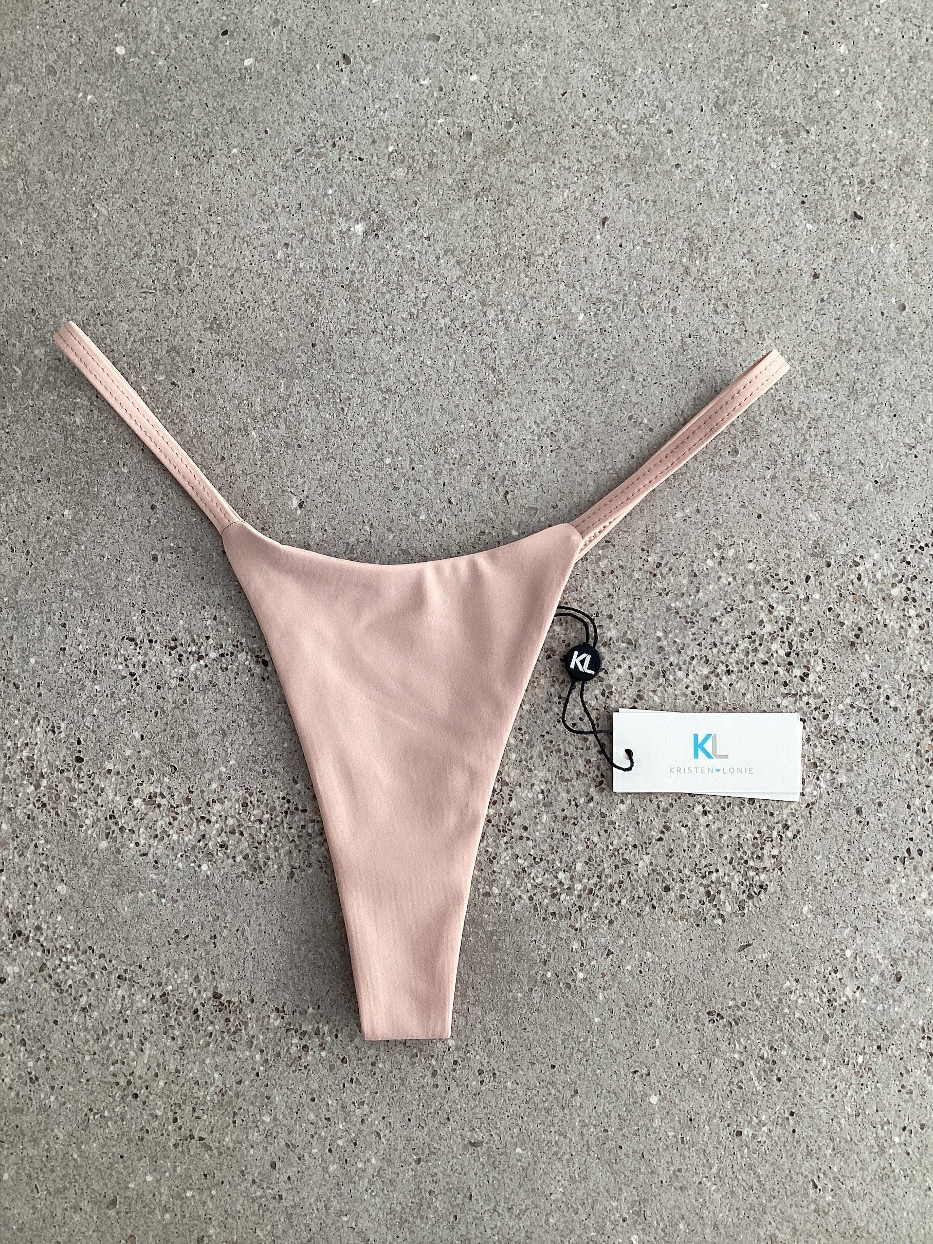 Porcelain Bikini Bottom - Kristen Lonie Swimwear