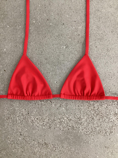 Red Bikini Top - Kristen Lonie Swimwear