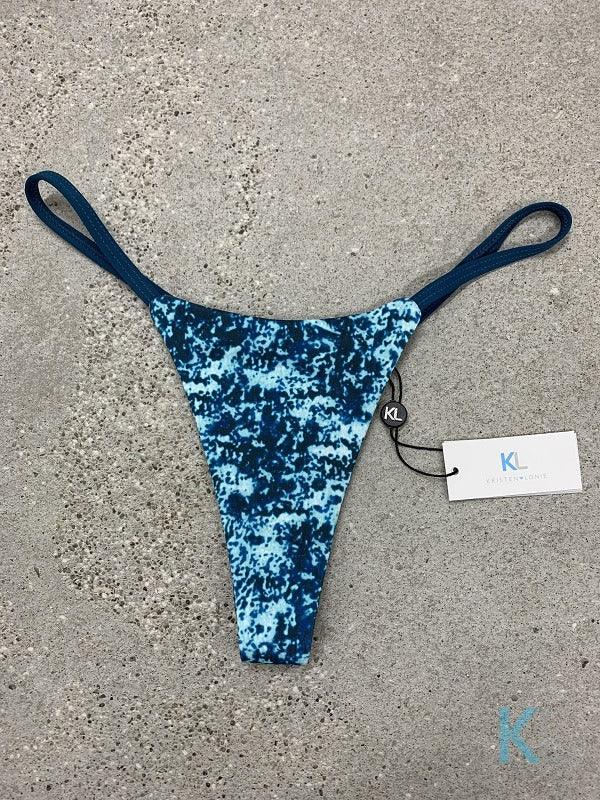 Mottled Cabana Bikini Bottom - Kristen Lonie Swimwear